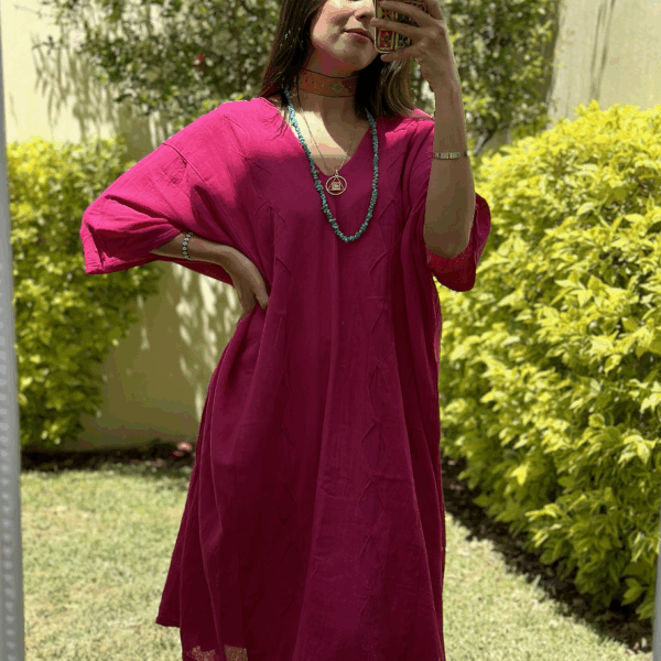 Vestido Mita Fucsia